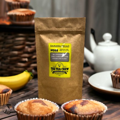 Banana Bread Flavour Rooibos Loose Tea Blend - Comforting and Nourishing - A Taste of Homemade Goodness