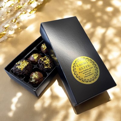 Cocoa Elite - Luxury Milk And Dark Chocolates with 24k Edible Gold Leaf – Premium Gift Box