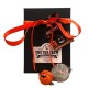 Halloween Gift Box with Five Halloween Themed Tea Blends and Exclusive Pumpkin Bell Tea Infuser.