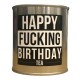 Happy Fucking Birthday Tea Gift Tin Happy Fucking Birthday Tea Gift Tin