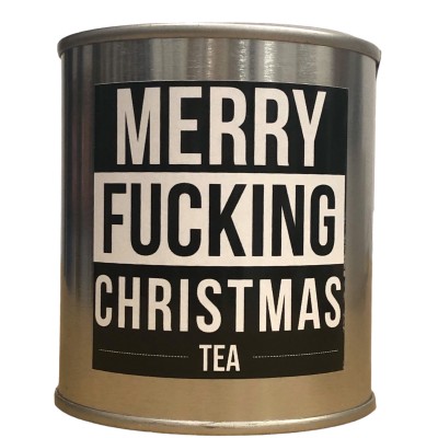 Merry Fucking Christmas Tea Gift Tin Merry Fucking Christmas Tea Gift Tin
