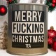 Merry Fucking Christmas Tea Gift Tin Merry Fucking Christmas Tea Gift Tin