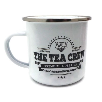 Enamel Tea Crew Mug